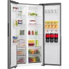Gorenje külmik-sügavkülmik NRS917E41X SI, eraldiseisev, Ameerika uks, hall, 2 ust, puutetundlik, LED