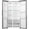 Gorenje külmik-sügavkülmik NRS917E41X SI, eraldiseisev, Ameerika uks, hall, 2 ust, puutetundlik, LED