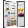 Gorenje HZF55082 NRS917E41BX G400, eraldiseisev, Ameerika-tüüpi uks, must, 2 ust, puutetundlik, LED