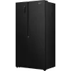 Gorenje HZF55082 NRS917E41BX G400, eraldiseisev, Ameerika-tüüpi uks, must, 2 ust, puutetundlik, LED