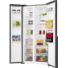 Gorenje HZF55082 NRS917E41BX G400, eraldiseisev, Ameerika-tüüpi uks, must, 2 ust, puutetundlik, LED