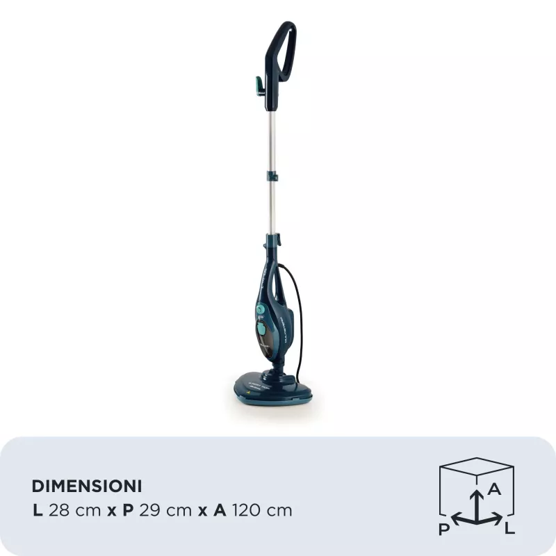 Ariete 4164 aurumopp 10 in 1, aurumopp, tapab 99,9% pisikutest ja bakteritest, tarvikukomplekt, piiramatu tööaeg, 1500 W