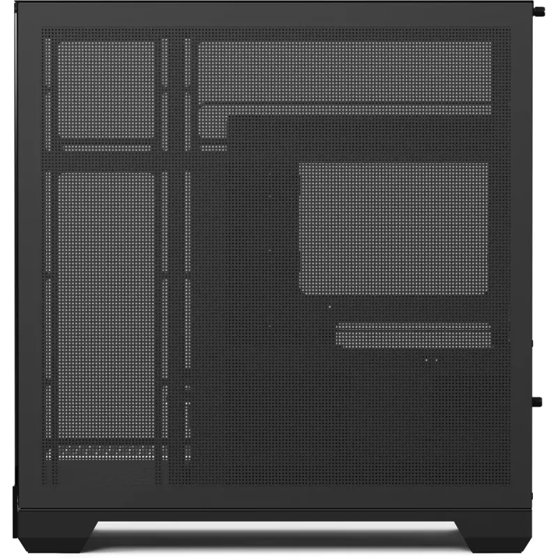 Tornkorpus APNX V2-F-BK-v1 kolme karastatud klaaspaneeliga, must
