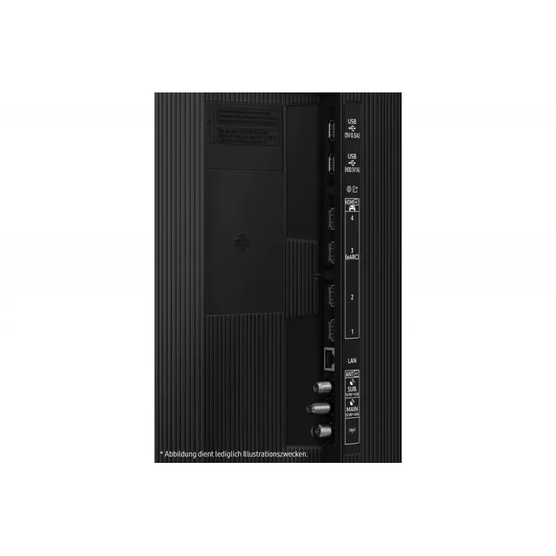 Nutiteler Samsung GQ55QN72FAT 55 tolli (139,7 cm) Neo QLED 4K UHD, Tizen, Wi‑Fi, DVB-T2/C/S2, must