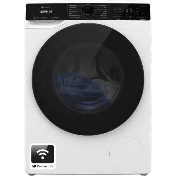 Gorenje WPNA84A2TS pesumasin eestlaetav 8 kg 1400 p/min Must, Valge