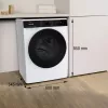 Gorenje WPNA84A2TS pesumasin eestlaetav 8 kg 1400 p/min Must, Valge