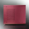 RAIJINTEK METIS PLUS minitorn arvutikorpus punane — Mini-ITX, 1x 3,5-tolline sahtel, 4x 2,5-tollist sahtlit, 120 mm ventilaatorid