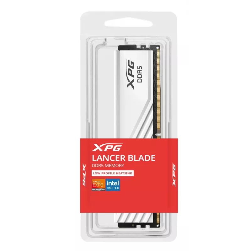 ADATA XPG Lancer Blade AX5U5600C468G-SLABWH DDR5-5600 8GB (1x8GB) DIMM, valge