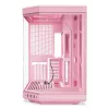 HYTE Y70 Milk Midi Tower PC korpus, roosa — toetab 120/140 mm ventilaatoreid, 2,5 tolliseid ja 3,5 tolliseid draive, alumine toiteplokk, 320×470×470 mm