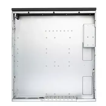 SILVERSTONE SST-RM31 raamiserveri korpus — raami vormitegur, tugi SFX/SFX-L toiteplokkidele, 2×3,5-tollist + 2×2,5-tollist pesa, USB 3.2 Gen1