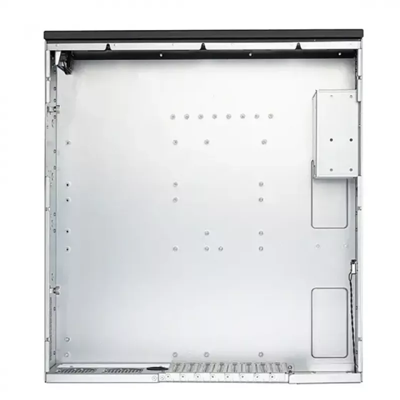 SILVERSTONE SST-RM31 raamiserveri korpus — raami vormitegur, tugi SFX/SFX-L toiteplokkidele, 2×3,5-tollist + 2×2,5-tollist pesa, USB 3.2 Gen1