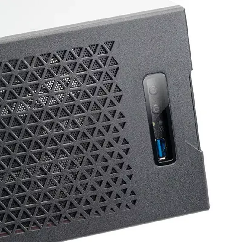 SILVERSTONE SST-RM31 raamiserveri korpus — raami vormitegur, tugi SFX/SFX-L toiteplokkidele, 2×3,5-tollist + 2×2,5-tollist pesa, USB 3.2 Gen1
