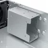 SILVERSTONE SST-RM31 raamiserveri korpus — raami vormitegur, tugi SFX/SFX-L toiteplokkidele, 2×3,5-tollist + 2×2,5-tollist pesa, USB 3.2 Gen1