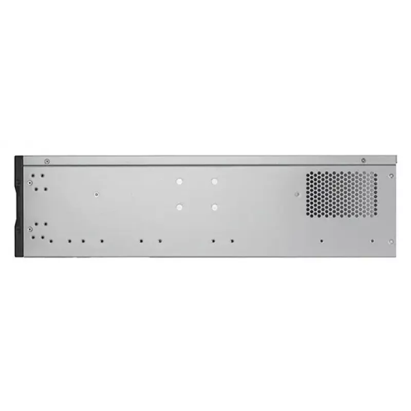 SILVERSTONE SST-RM31 raamiserveri korpus — raami vormitegur, tugi SFX/SFX-L toiteplokkidele, 2×3,5-tollist + 2×2,5-tollist pesa, USB 3.2 Gen1