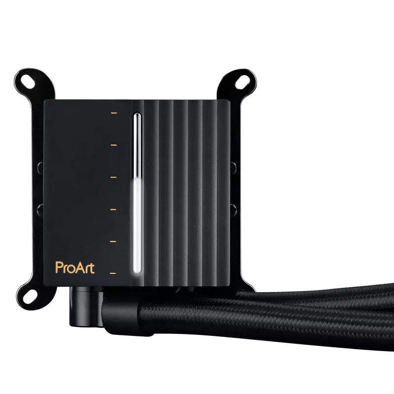 Integreeritud vedelikjahutus ASUS ProArt LC 240, 120 mm ventilaatorid, must, toetab LGA1700/AM5/AM4/115x/1200