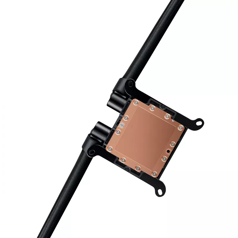 Integreeritud vedelikjahutus ASUS ProArt LC 240, 120 mm ventilaatorid, must, toetab LGA1700/AM5/AM4/115x/1200