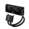Integreeritud vedelikjahutus ASUS ProArt LC 240, 120 mm ventilaatorid, must, toetab LGA1700/AM5/AM4/115x/1200