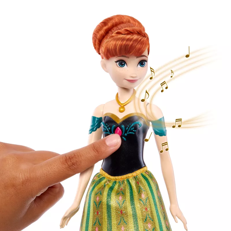 Disney Frozeni laulev Anna nukk laulab filmist neljas keeles “Esimest korda igavesti”