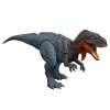 Jurassic World Rebirth Wild Roar Abelisaurus Dinosaur Toy, Tail Controlled Attack Chomp & Sound