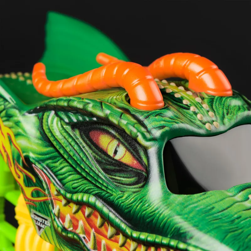 Monster Jam , ametlik Dragon Monster Truck, kogumisväärne die-cast sõiduk, mõõtkavas 1:24, laste mänguasjad poistele ja tüdrukutele alates 3. eluaastast