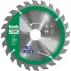 Ümmarguste saeketaste komplekt Einhell-KWB 584795, Ø165 mm, ava 20 mm, 3 tk puitlaastplaadile, lehtpuule, vineerile, plastile, okaspuule