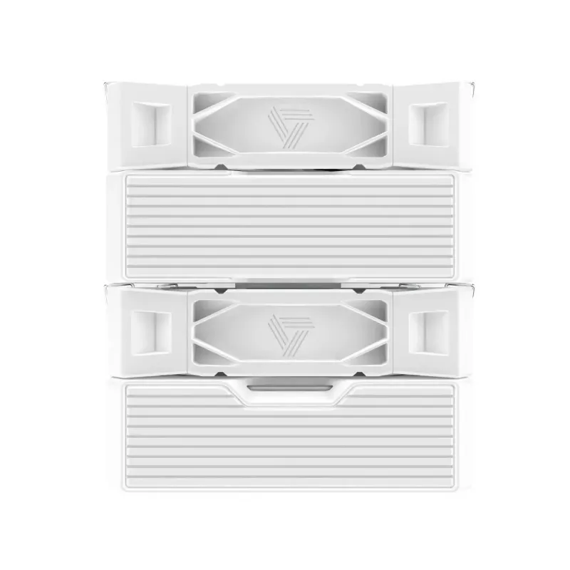 CPU jahuti Montech NX600 (valge) 120 mm ventilaatoriga, ühilduv õhkjahuti lauaarvuti protsessoritele