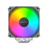 Protsessorijahuti Montech NX600 ARGB, must, 120 mm ventilaator, ARGB valgustus