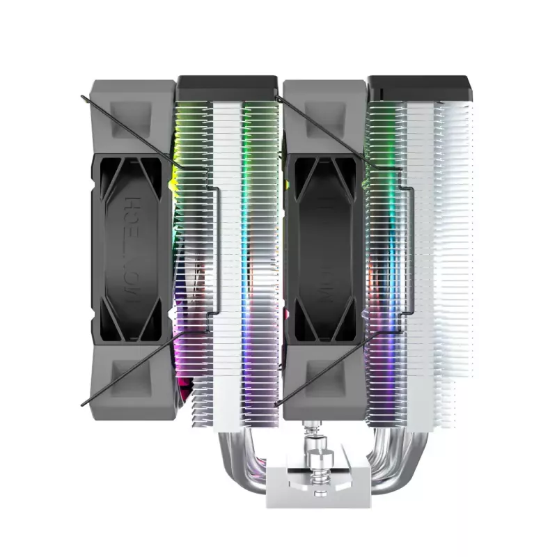 Protsessorijahuti Montech NX600 ARGB, must, 120 mm ventilaator, ARGB valgustus