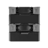 CPU jahuti Montech NX600 must, 120 mm ventilaatoriga