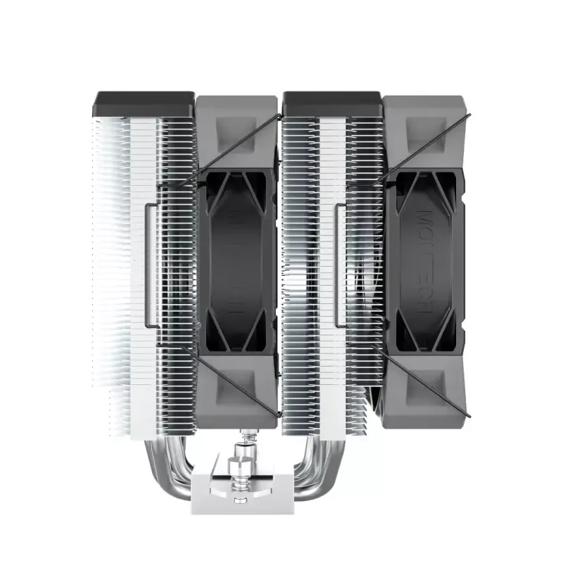 CPU jahuti Montech NX600 must, 120 mm ventilaatoriga
