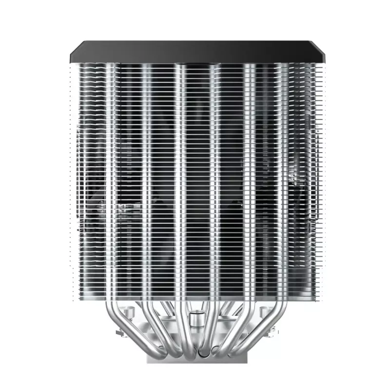 CPU jahuti Montech NX600 must, 120 mm ventilaatoriga