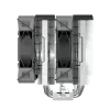 CPU jahuti Montech NX600 must, 120 mm ventilaatoriga