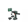 Bosch AdvancedImpact 18V-80 QuickSnap 1950 RPM võtmeta 890 g Must, Roheline