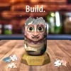 3D puzzle Ravensburger Hylkies Harry Potter Dobby, poroloonist klõpsatavad tükid, kokkupandav figuur
