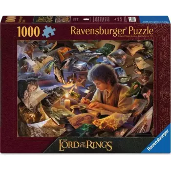 Pusle Ravensburger 12001810, 1000 tükki, Fantaasia — Sõrmuste isand, 700 mm laius