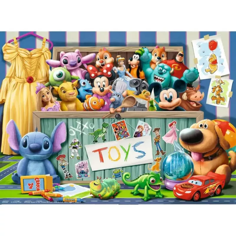 Laste pusle Ravensburger Disney Pixar Toy Collection — 100 tükki