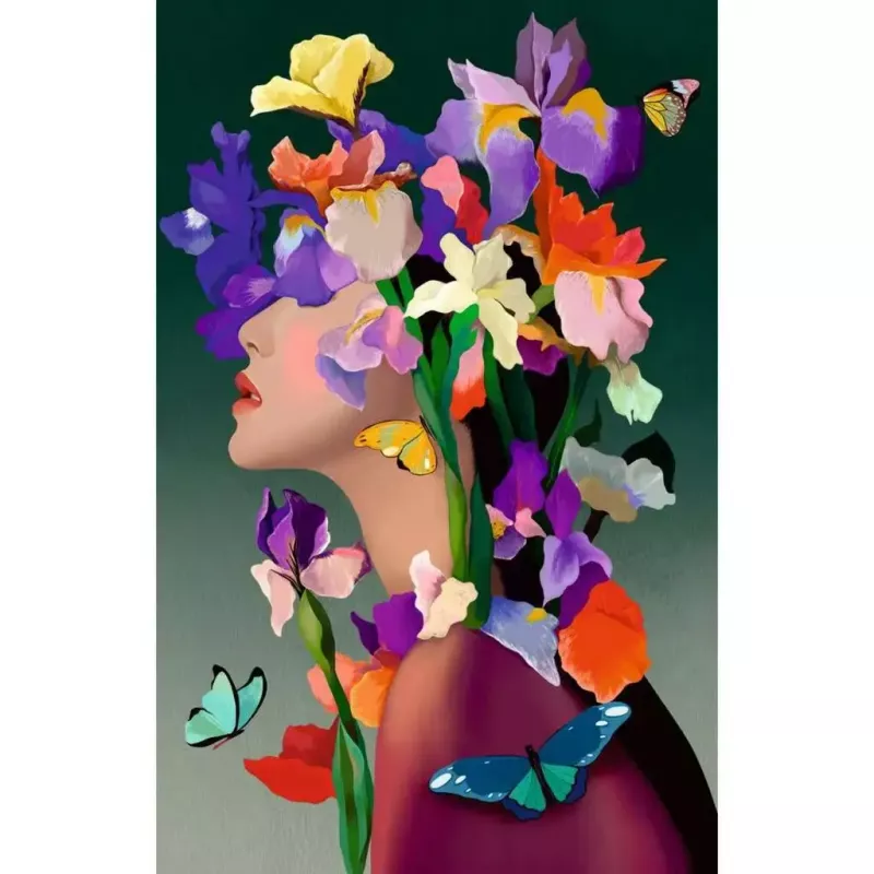 Pusle Ravensburger Puzzle Moment Iris — 200 tükki, karbis komplekt