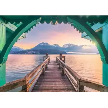 Pusle Ravensburger Jalgsild Lac d'Annecy juures, Prantsusmaa — 1000 tk, 700 mm laius