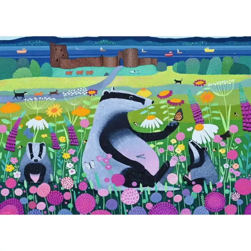 Pusle Ravensburger Meadow Friends 1000 tk, täiskasvanutele/teismelistele, klassikalised ühenduvad tükid