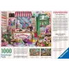 Pusle Ravensburger Blossoms Flower Shop 1000 tk, 700 mm laius