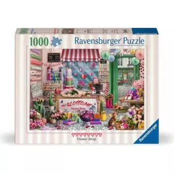 Pusle Ravensburger Blossoms Flower Shop 1000 tk, 700 mm laius
