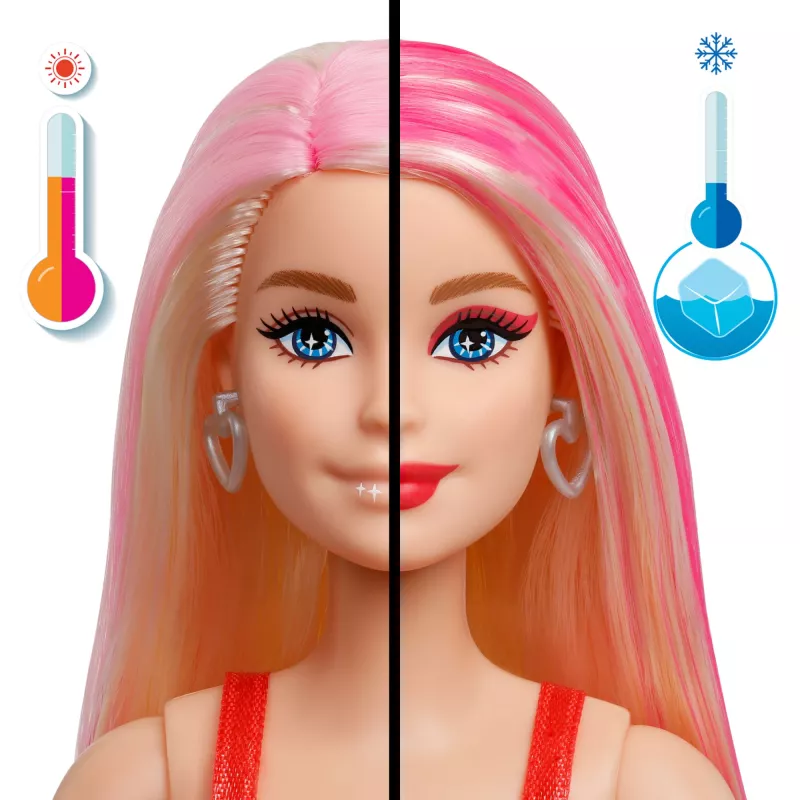 Barbie Party Unboxed Glam Party Series Red Sparkle nukk ja aksessuaarid 10 üllatusega