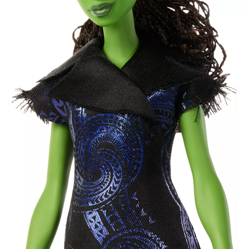 Mattel Universal Pictures’ Wicked: For Good laulev Elphaba nukk, filmist inspireeritud riietus, laulab “For Good”