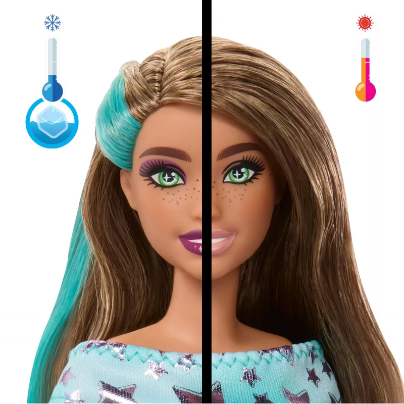 Barbie Party Unboxed Pet Birthday Series nukk & Accessories, Party Stars Set with 10 Surprises