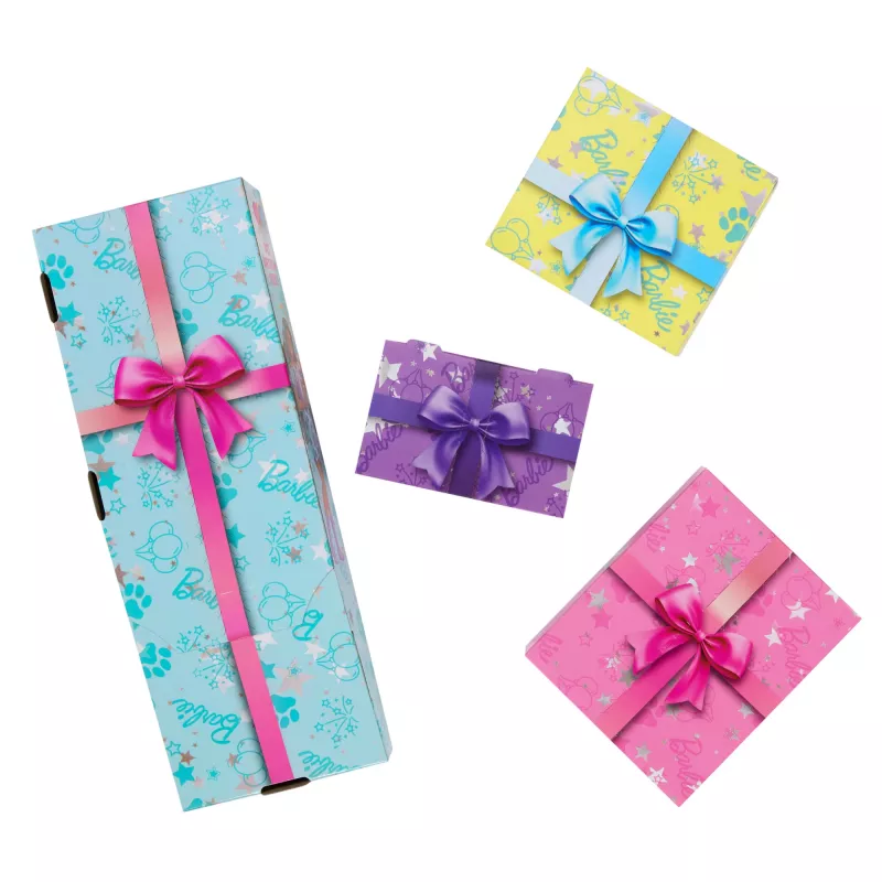 Barbie Party Unboxed Pet Birthday Series nukk & Accessories, Party Stars Set with 10 Surprises