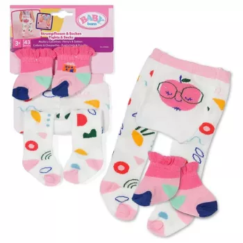 BABY born Tights & Socks 2 assorted 43cm nukk tights