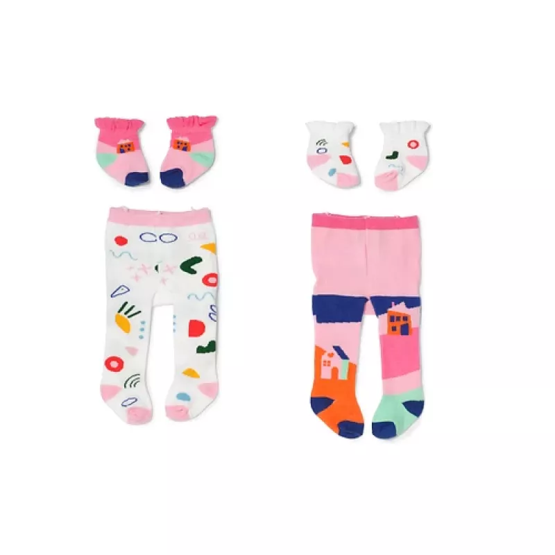 BABY born Tights & Socks 2 assorted 43cm nukk tights