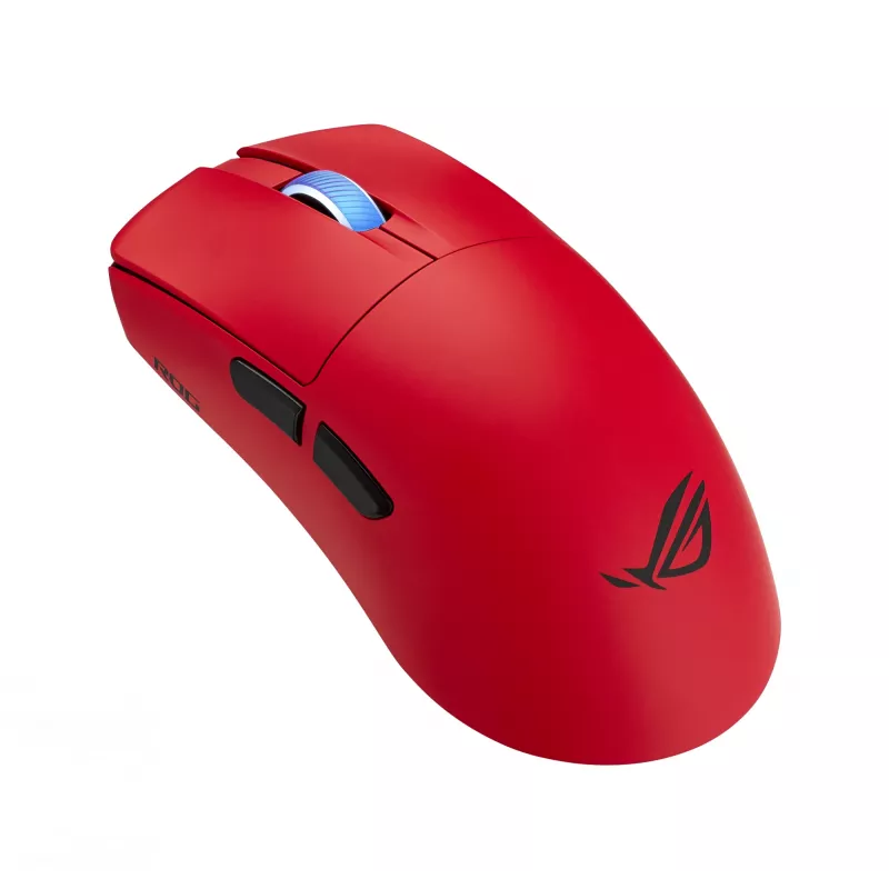 ASUS ROG Harpe II Ace RED hiir Mängimine Paremakäeline RF-juhtmevaba + Bluetooth + USB Type-A Optiline 42000 DPI