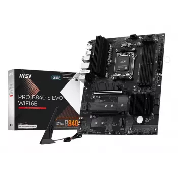 MSI Pro B840-S EVO WIFI6E AMD B840 Sokkel AM5 ATX