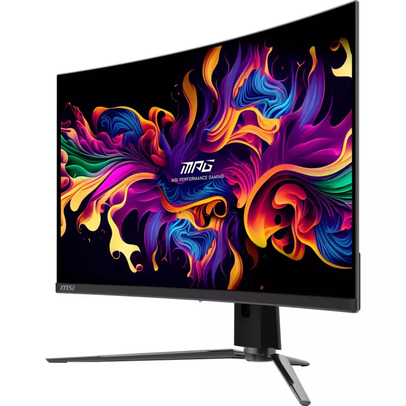 MSI MPG 321CURXDE QD-OLED arvutimonitor 80 cm (31.5 tolli) 3840 x 2160 pikslit 4K Ultra HD Must
